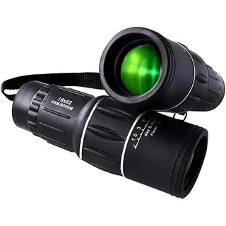 16x52 Monokular-Teleskop Dual Focus Outdoor Tragbares Hand-Mini-Tag- und Nacht-Zielfernrohr für Kinder Angeln Jagd Camping Vogelbeobachtung