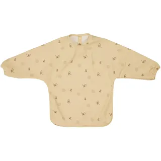 OYOY Dino Lätzchen mit Ärmeln, butter