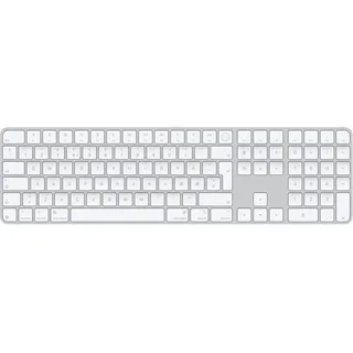 Apple Magic Keyboard mit Touch ID und Ziffernblock für Mac Modelle mit Apple Chip – Norwegisch – Weiße Tasten ​​​​​​​