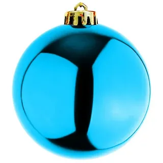 Mojawo XXL Christbaumkugeln Weihnachtsbaumkugeln Dekokugel Baumschmuck Petrol 20cm