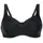 Komfort-BH bügellos stützend für Damen 001 SCHWAR 105B