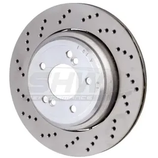 SHW PERFORMANCE Bremsscheibe brl42833 Hinterachse links zweiteilig 328mm 20mm für BMW