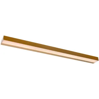 LUCIDE ALEXA - Wandleuchte Badezimmer - LED - 1x13W 3000K - IP44 - Mattes Gold/Messing