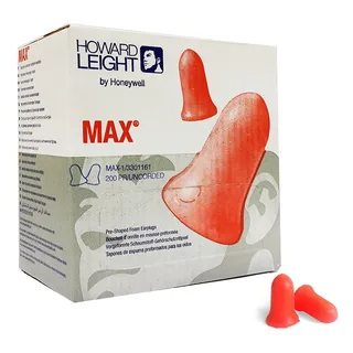HOWARD LEIGHT Gehörschutzstöpsel-Set, 200 Paar MAX, Typ: 200
