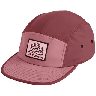 Ortovox Mountain Stripe Schildmütze Dunkel-Rot