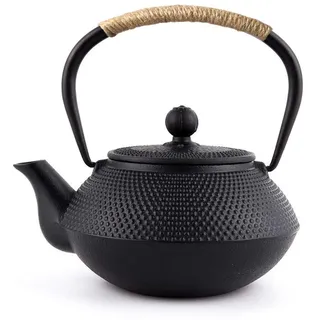 Webao Japanische Teekanne Gusseisen mit Edelstahl Teesieb Teekessel für Losen Tee 0.8L