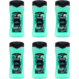 Axe Fine Fragrance Collection Duschgel Aqua Bergamot 6 x 300 ml
