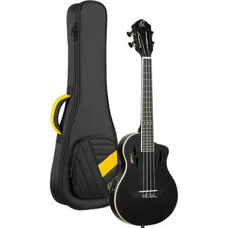 Ortega TourPlayer RTPS-U-SBK Satin Black - Ukulele
