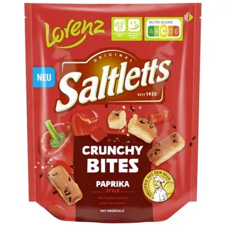 Lorenz Snack-World Saltletts Crunchy Bites Paprika 100,0 g, 1 St.