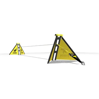 Gibbon Slacklines Gibbon Independence Kit Classic Slackline (Größe One Size, gelb)