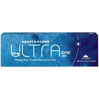 Bausch + Lomb ULTRA ONE DAY Tageslinsen | Bausch + Lomb | Sphärisch | 30 Linsen | BC 8.60 mm | DIA 14.2 | -7.50 Dioptrien