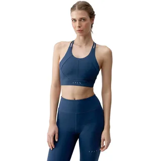 Born Living Yoga Saril Sport-top Mit Mittlerer Bis Hoher Unterstützung – Sailor Blue – M