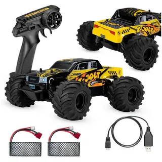 Overmax RC-Auto X-Jolt Geschwindigkeit, 1:20, 20 km/h, Große 6-cm-Räder - Gelb