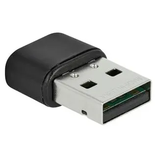DeLock 61000 - Bluetooth®-Adapter 4.2 und Dualband WLAN ac/a/b/g/n 433 Mbps USB Adapter