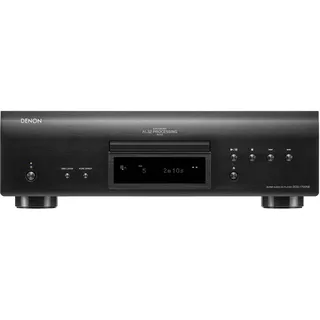 Denon DCD-1700NE CD/SACD Player, Ultra-Precision 192kHz/32 Bit D/A Konverter, vibrationsbeständiges Design, Unterstützt DSD, FLAC, WAV Dateien, Pure Direct Mode, 2 Digitale Audioausgänge, Schwarz