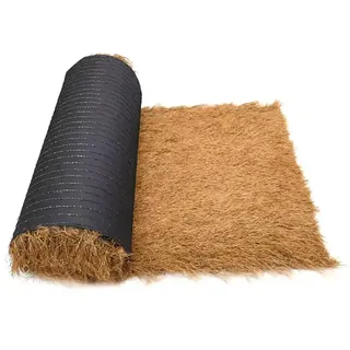 GQZJY Synthetische Palmdachplatten Dekoration Roll Thatch Simuliertes künstliches Synthetisches Strohdach für Tiki-Bar, hawaiianischer Garten, Pavillon, Kabinendach(Size:1m*20m)