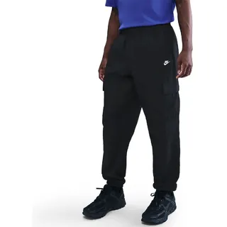 Nike Club Woven Cargohose Herren 010 black/white L