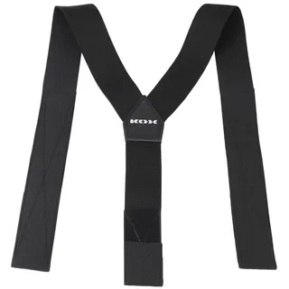 KOX Hosenträger mit Klettverschluss Schwarz Größe Bis 180 cm Körpergröße - bis 180 cm Körpergröße