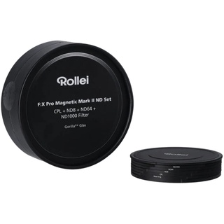 Rollei F:X Pro Magnetische Rundfilter MK II Graufilter Set 82mm