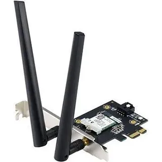 ASUS PCE-AX1800 - Netzwerkadapter - PCIe - 802,11a, 802,11b/g/n, 802,11ax, Bluetooth 5,2 (90IG07A0-MO0B00)