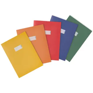 Herma Heftumschläge farbsortiert Papier DIN A4, 5 St.