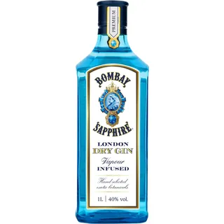 Bombay Sapphire 40% vol 1 l