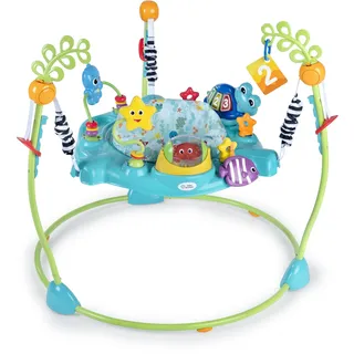 Baby Einstein Baby Einstein, Ocean Explorers Curiosity Cove 2-in-1, Türhopser und Bodenspielzeug, Alter 6-12 Monate