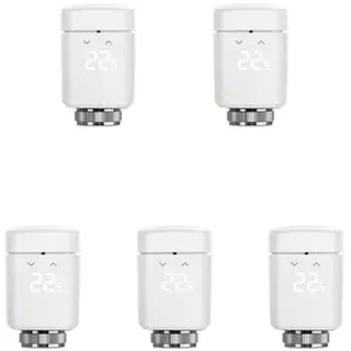 EVE SYSTEMS Eve Thermo Heizkörperthermostat Matter 5er Pack