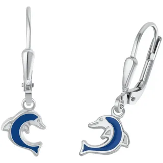 Amor Ohrhänger Dolphins silberfarben 925