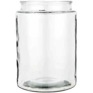 IB Laursen Große breite Glasvase, Höhe 27 cm, Ø 19 cm