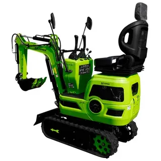 ZIPPER  Mini-Bagger, 6,8 kW, inkl. 29 cm Schaufel  - gruen