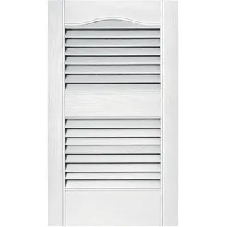 Ekena Millwork Fensterläden aus Vinyl, 38 cm, Weiß, 2 Stück