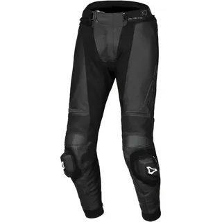 Macna Motorradhose Vario Motorrad Lederhose Knieprotektoren enthalten schwarz long | 52