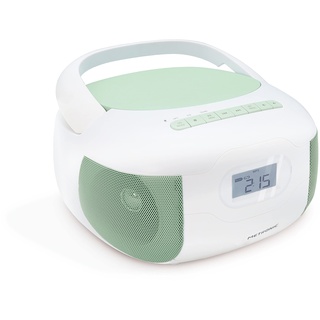 Metronic CD Player Radio Mady Bluetooth, MP3 mit USB-Anschluss, Micro-SD-Karte - Grün - Metronic 477186