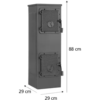 kleininggmb Vesuv Stahl Schwarz
