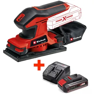 Einhell Akku Schwingschleifer TC-OS 18/187 Li Solo + 2,5Ah Akku