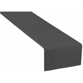 TOM TAILOR Tischläufer DOVE Blickdichter Tischläufer (1-tlg), 50 x 150 cm in Anthrazit grau