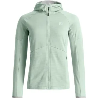 Ortovox Fleece Light Grid Hoody Grün M