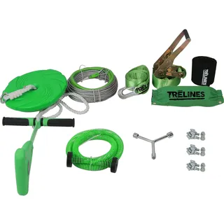 trelines Seilrutsche mit Bremse (30 m - Schnellaufbau), 1 St