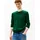 ESSENTIAL COTTON mit Rundhalsausschnitt grün ornamental grün heather Strick Obermaterial 100 Baumwolle regular fit Rundhals Rippbündchen Pullover Rundhalspullover Crewneck Regular Fit Premium Mode