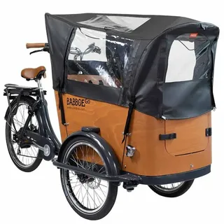 Babboe Go Pvc Regenschutz - Black - One Size