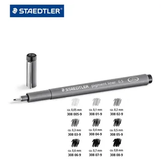 Staedtler pigment liner 308 schwarz 0,05 mm