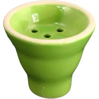 Shisha-Kopf für Shisha aus Keramik, klein, grün