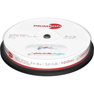 PrimeOn BD-R DL 50 GB 8x, Blu-ray-Rohlinge