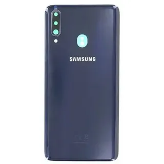 Original für Samsung Galaxy A20s Akkudeckel Backcover SM-A207F Blau GH81-19447A