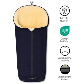 Hofbrucker  Lammfellfußsack Iglu navy blue