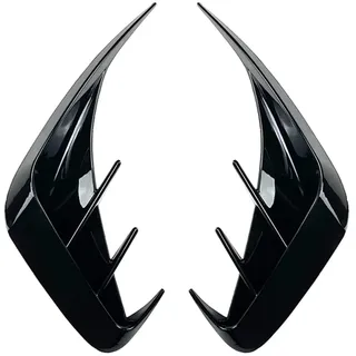 FSFYUK Auto Heckspoilerlippe Splitterschutz Canards Fin Spoiler Zierleiste Für 3er G20 320i 330i 2019-2022, Kohlefase