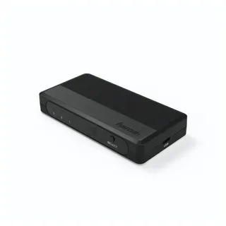 Hama HDMI-Umschalter 3x1 1,3 x 9,5 x 4,7 cm Schwarz