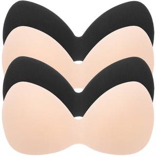 SOIMISS 4 Stück BH-Einlagen, herausnehmbare Unterwäsche-Pads, Unterlage, Bikini-BH-Pads, Einlagen, BH-Einlagen, Push-Up für Frauen