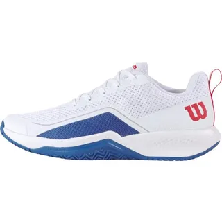 Wilson Rush Pro Lite Allcourt 2024 weiss/blau Herren Tennisschuhe,